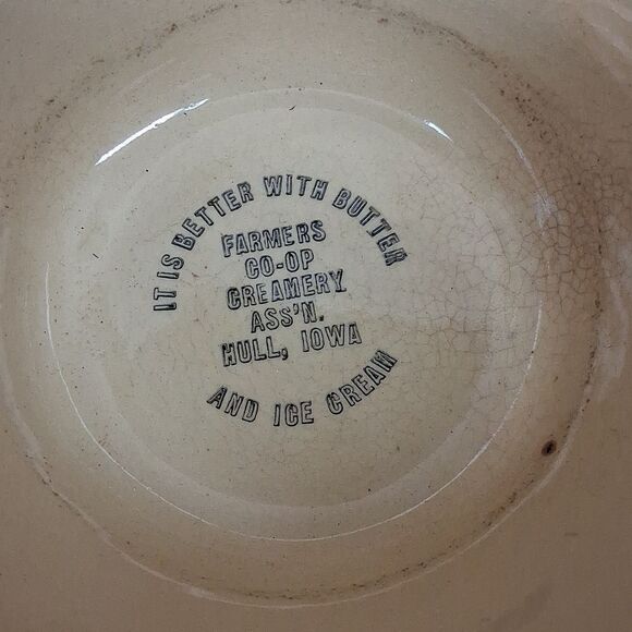 Watt Oven Ware #6 & #7 Mixing Bowl 3 Leaf Apple Hull, Iowa - Picture 3 of 14